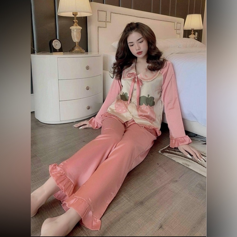 Cute Strawberry Pijama set